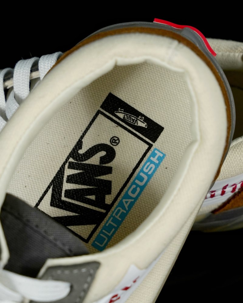 Palm Angels X Vans Sk8 LX 'White / Grey / Brown' view