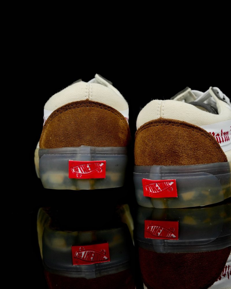 Palm Angels X Vans Sk8 LX 'White / Grey / Brown' view