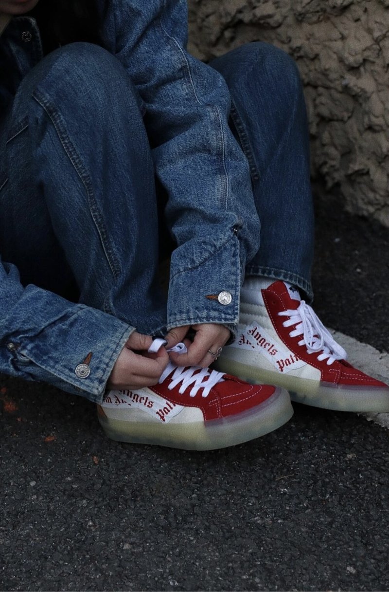 Palm Angels X Vans Sk8-Mid view