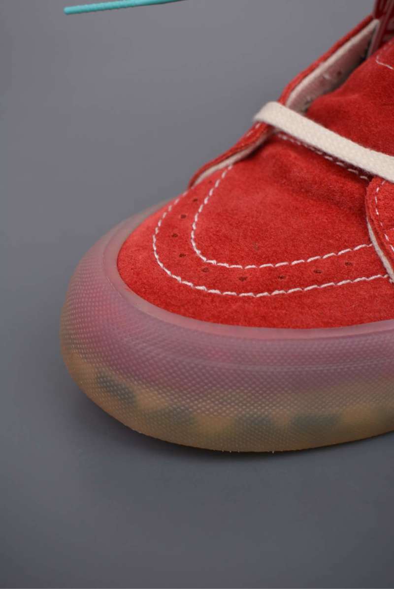 Palm Angels X Vans Sk8-Mid 'White / Brown / Red / Yellow' view