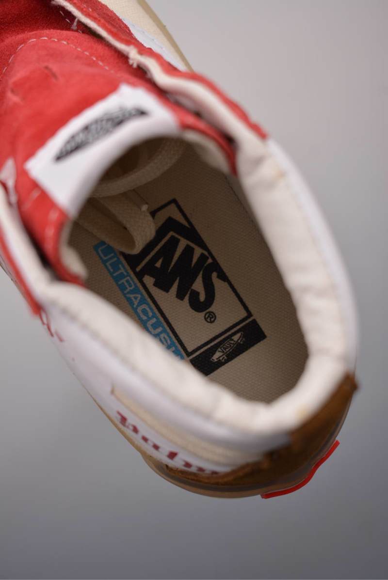 Palm Angels X Vans Sk8-Mid 'White / Brown / Red / Yellow' view