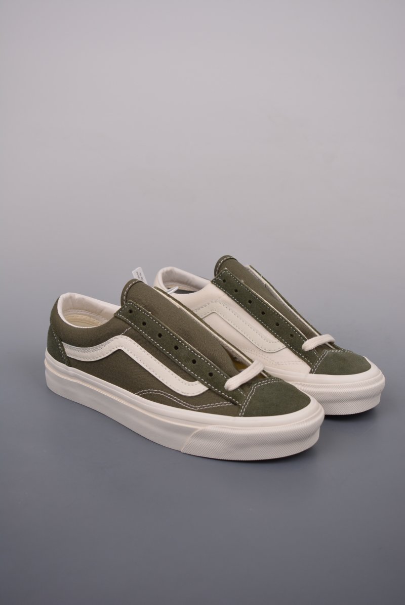 Pilgrim Surf Supply X Vans Vault OG Style 36 LX 'White / Green'