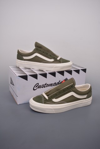 Pilgrim Surf Supply X Vans Vault OG Style 36 LX 'White / Green' view 5
