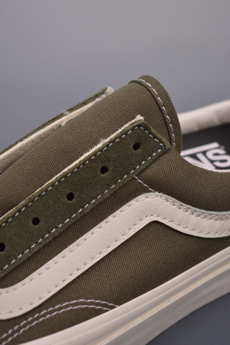 Pilgrim Surf Supply X Vans Vault OG Style 36 LX 'White / Green' view
