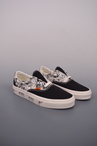 Sneakersnstuff LA X Vans Era LX 'White / Black / Blue' view 1