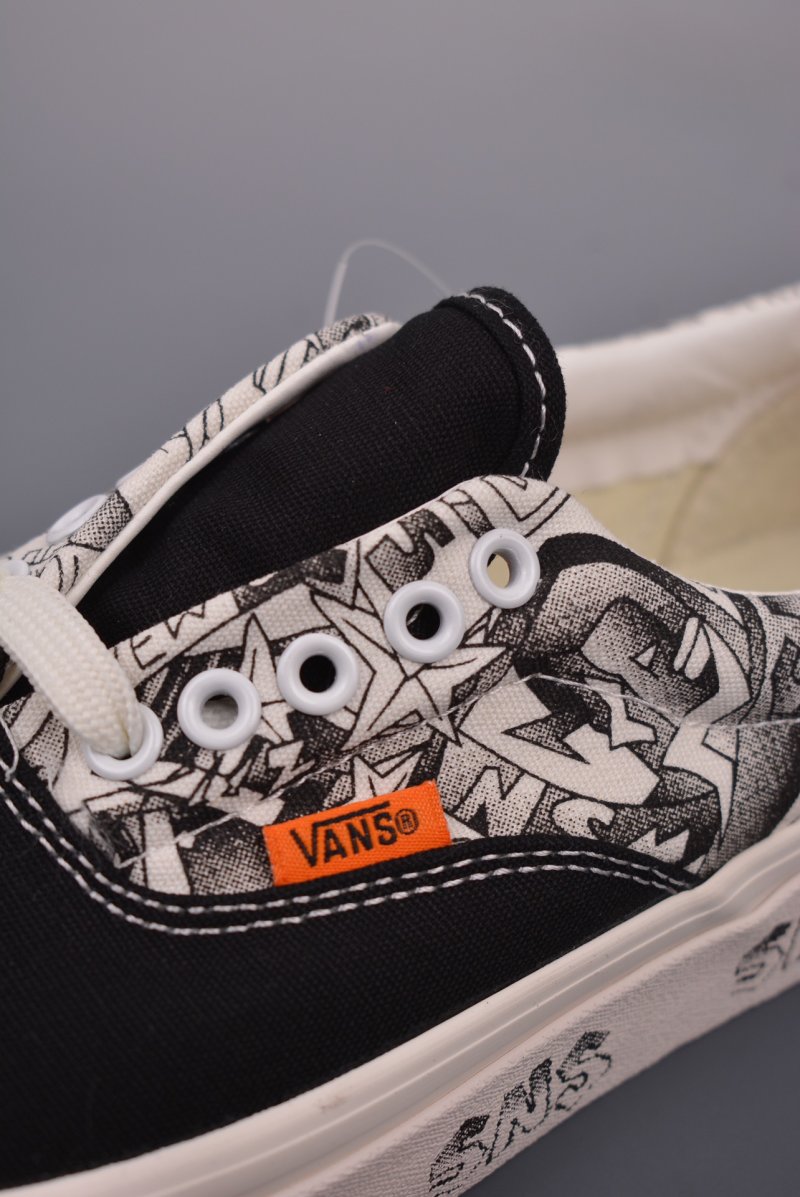 Sneakersnstuff LA X Vans Era LX 'White / Black / Blue' view