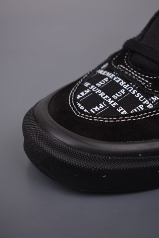 Supreme X Vans Half Cab Pro 'Black / White / Grey' view 6