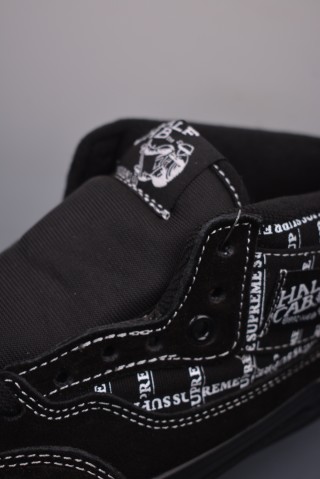 Supreme X Vans Half Cab Pro 'Black / White / Grey' view 7