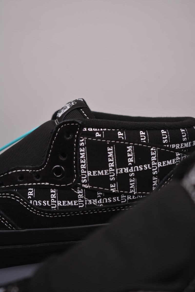 Supreme X Vans Half Cab Pro 'Black / White / Grey' view