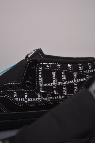Supreme X Vans Half Cab Pro 'Black / White / Grey' view 8