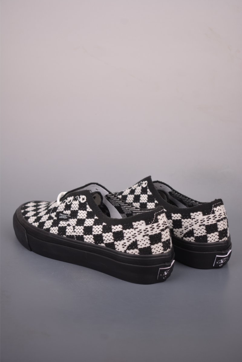 Vans Authentic 44 EK Knit 'Black / White / Red / Green' view