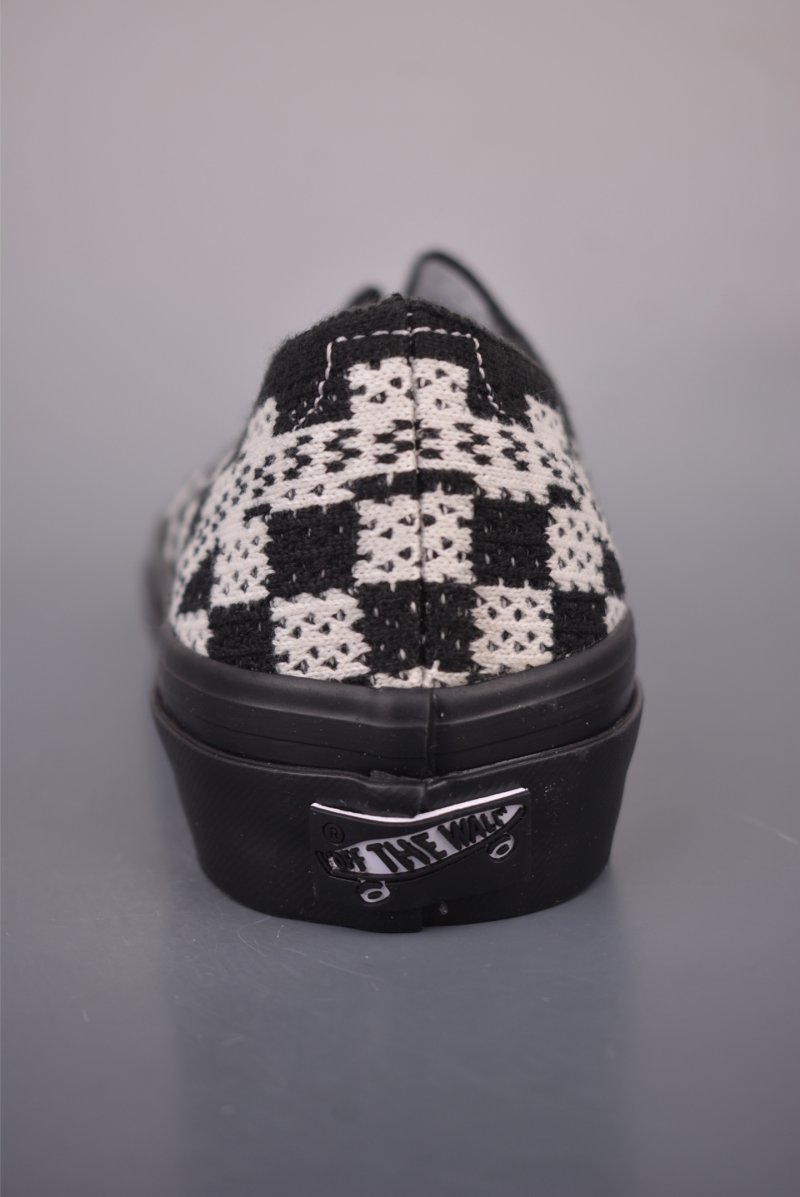 Vans Authentic 44 EK Knit 'Black / White / Red / Green' view