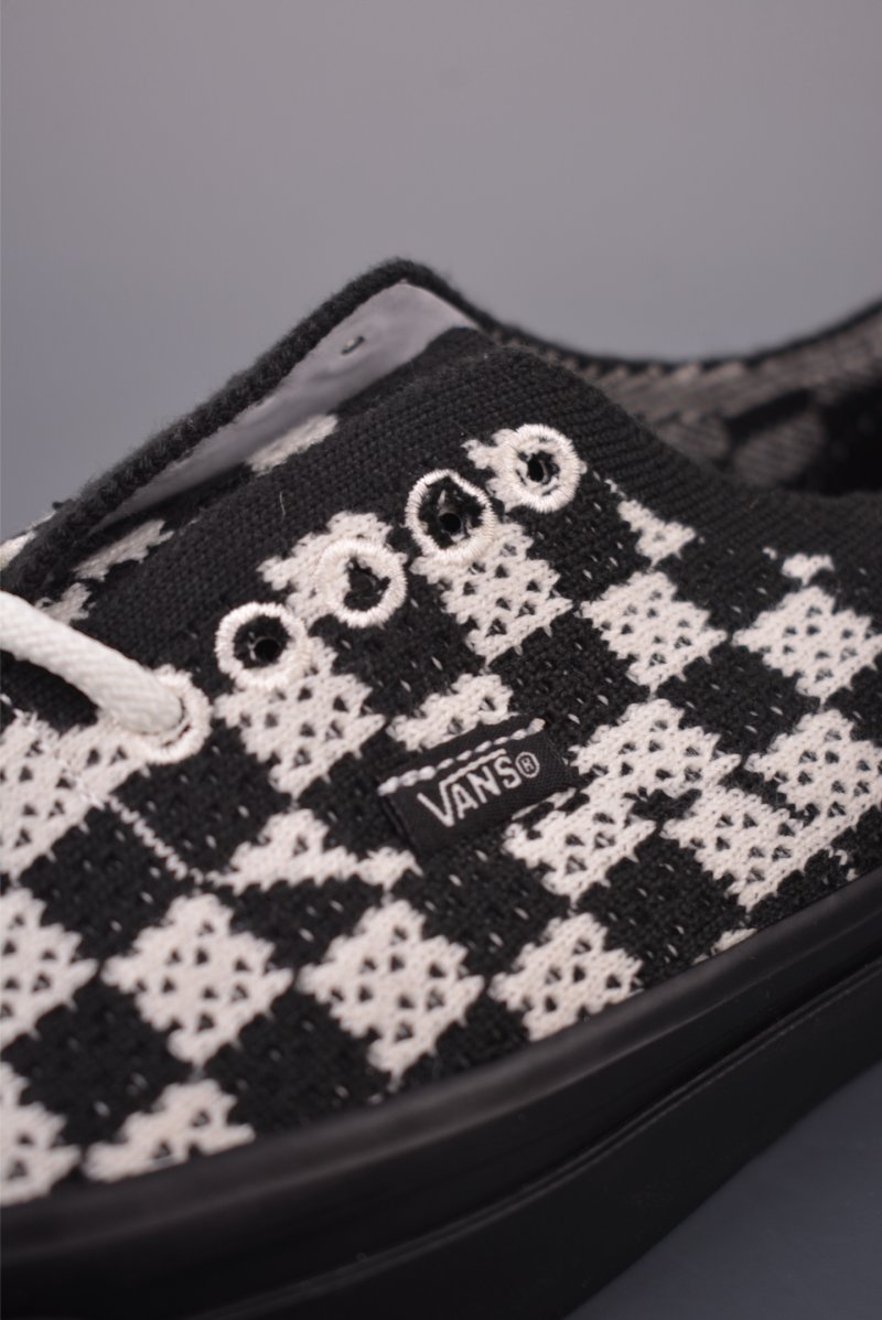 Vans Authentic 44 EK Knit 'Black / White / Red / Green' view
