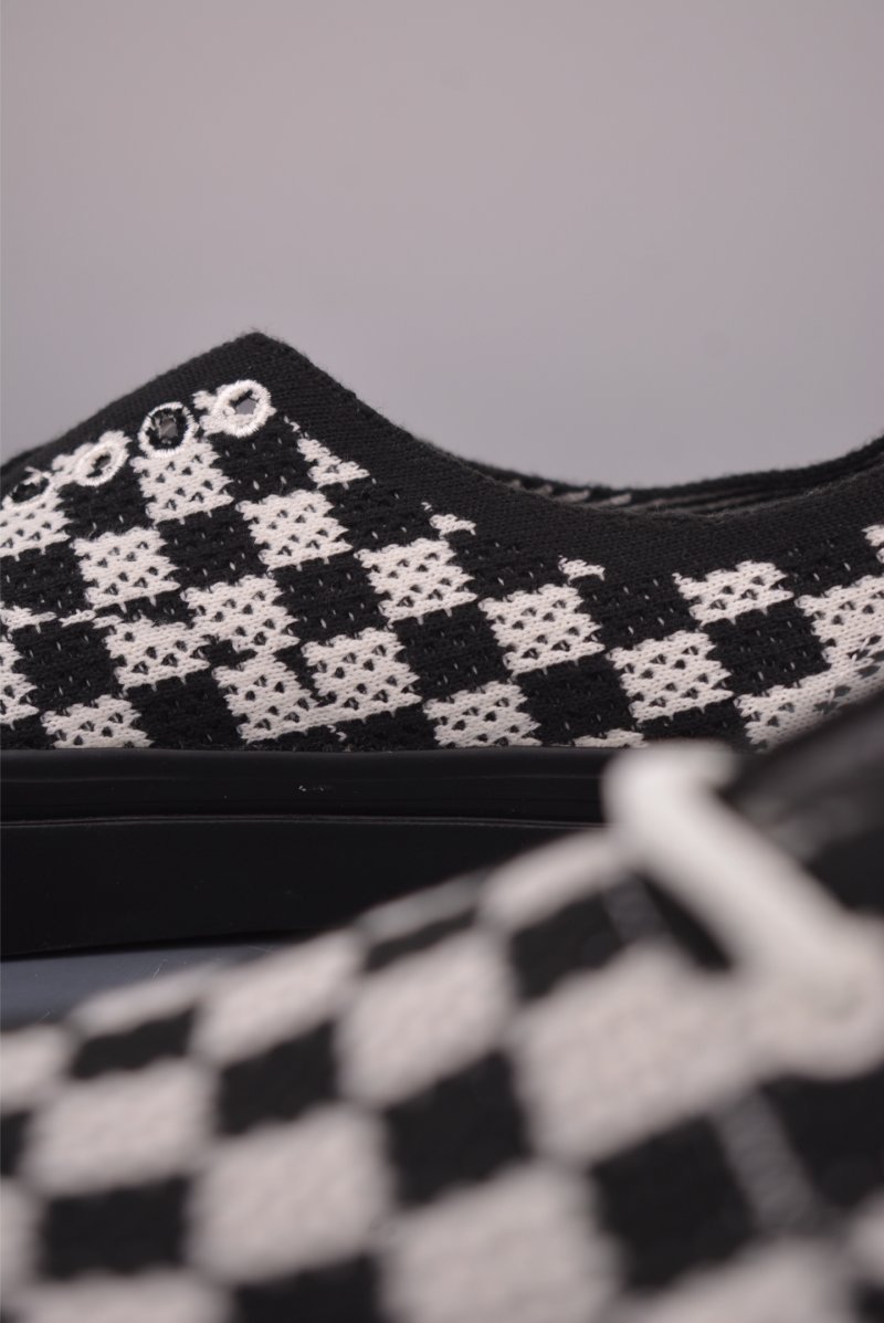 Vans Authentic 44 EK Knit 'Black / White / Red / Green' view