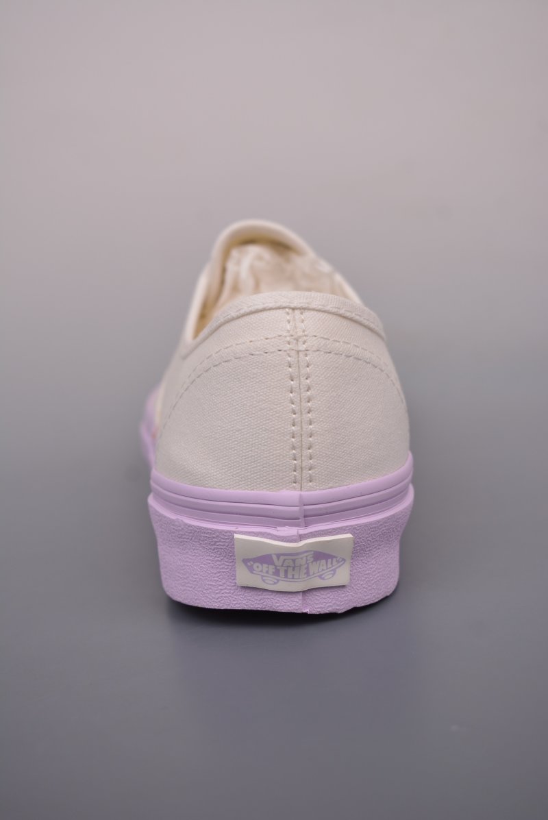 Vans Authentic 'White / Purple' view