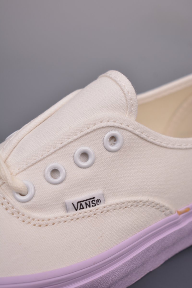Vans Authentic 'White / Purple' view