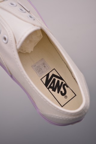 Vans Authentic 'White / Purple' view 9