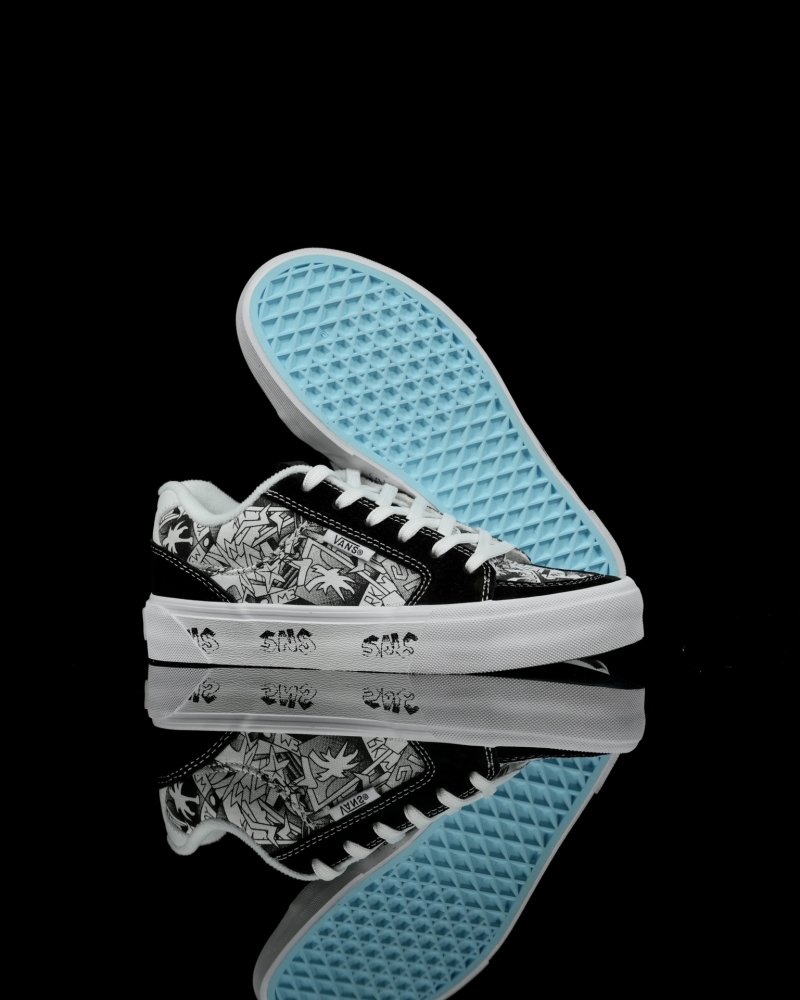 Vans Chukka Push SNS 'Cream / Black / Blue' view