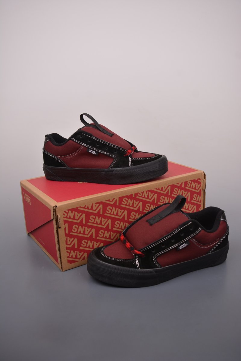 Vans Chukka Push 'Black / Burgundy' view