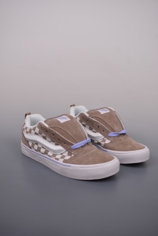 Vans Classics Knu Skool 'Cream / Brown / Purple' view 1