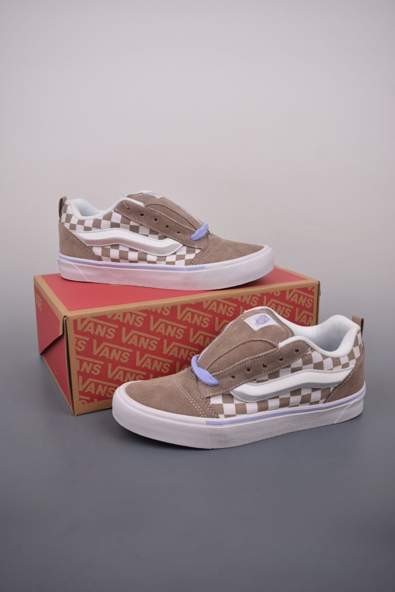 Vans Classics Knu Skool 'Cream / Brown / Purple' view