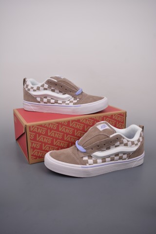 Vans Classics Knu Skool 'Cream / Brown / Purple' view 5