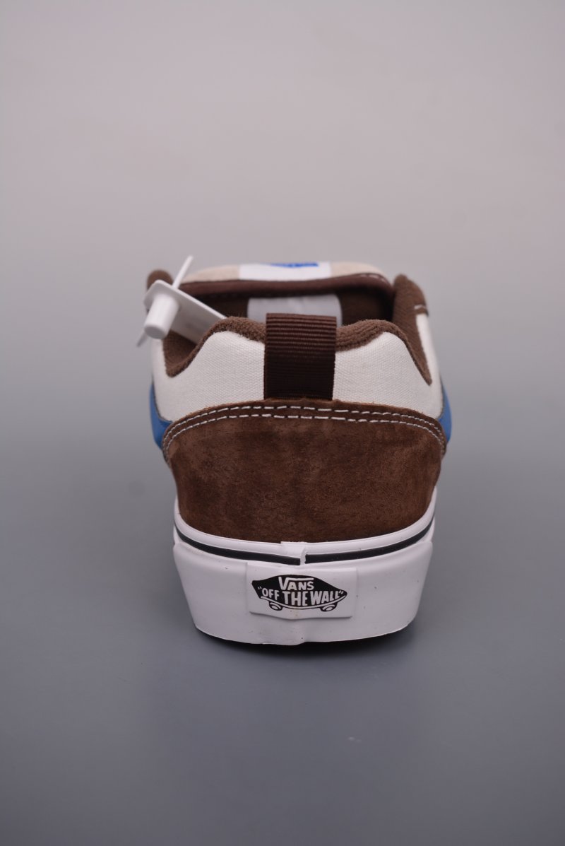 Vans Classics Knu Skool 'White / Brown / Blue' view