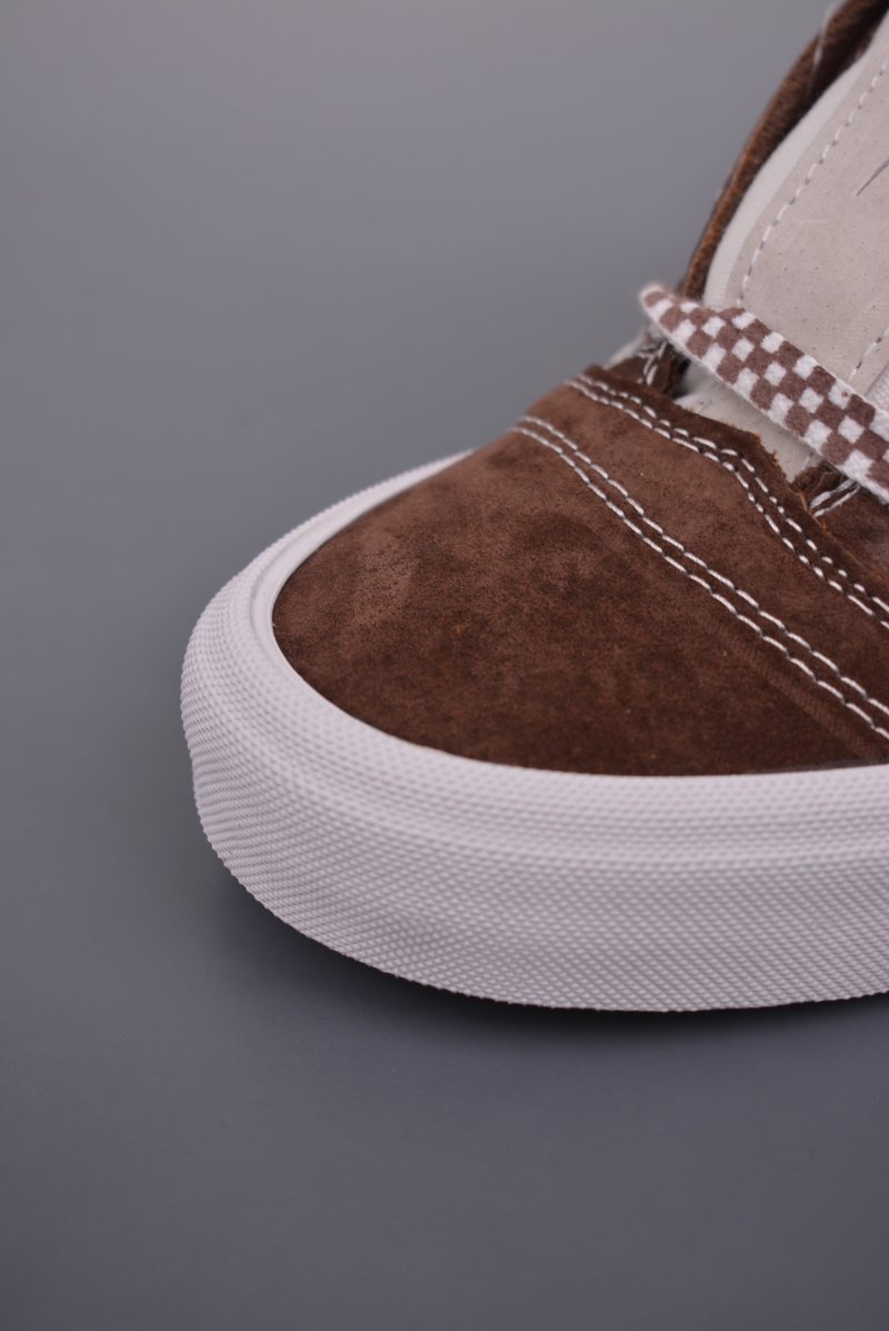 Vans Classics Knu Skool 'White / Brown / Blue' view