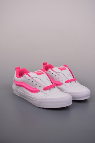 Vans Classics Knu Skool 'White / Pink' view 1