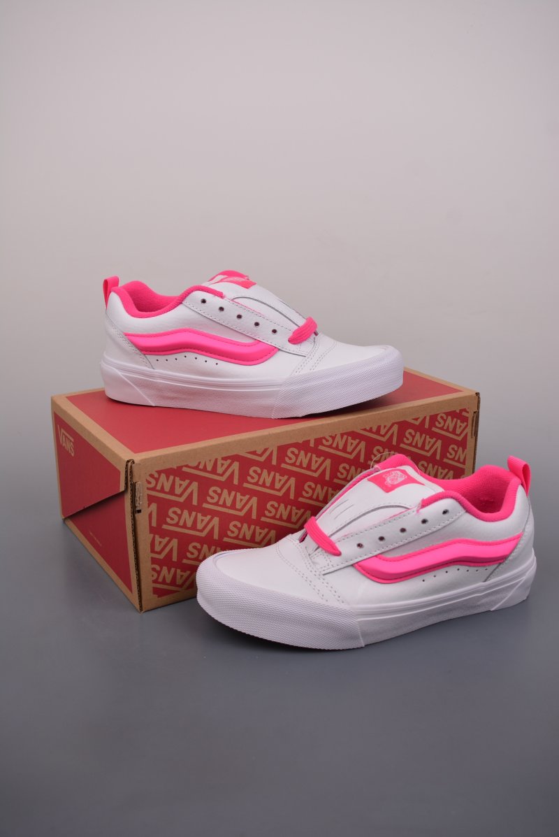 Vans Classics Knu Skool 'White / Pink' view