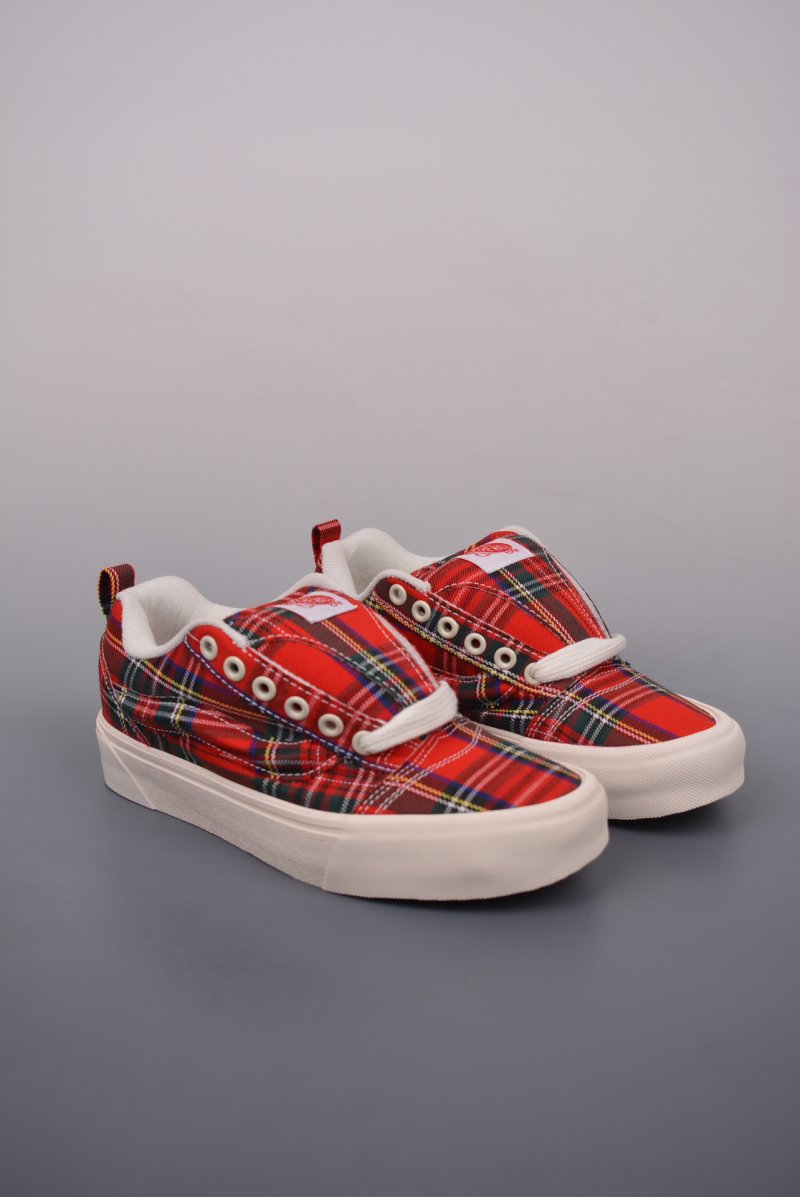 Vans Classics Knu Skool 'Red Plaid'