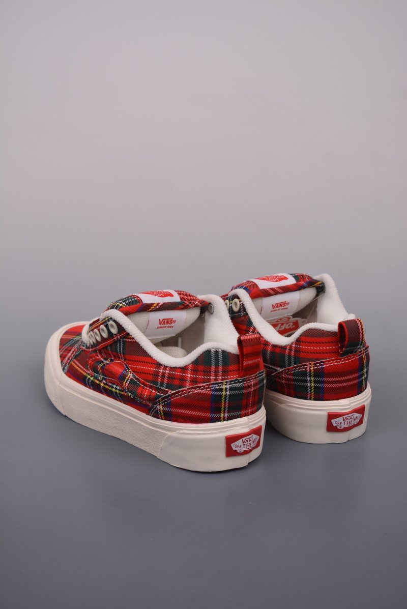 Vans Classics Knu Skool 'Red Plaid' view