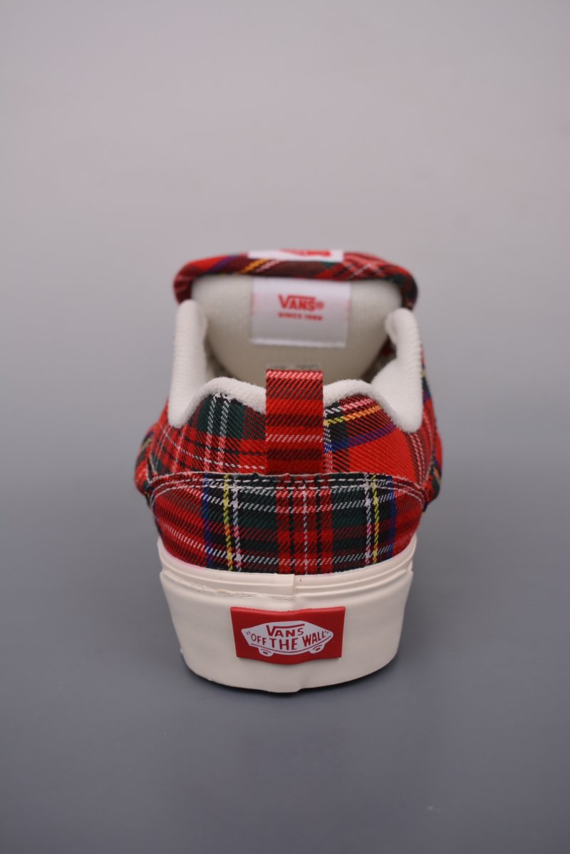Vans Classics Knu Skool 'Red Plaid' view