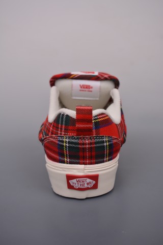 Vans Classics Knu Skool 'Red Plaid' view 4