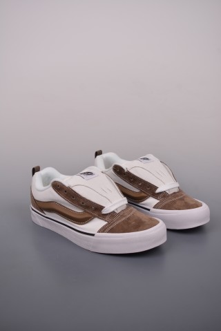 Vans Classics Knu Skool 'White / Brown' view 1