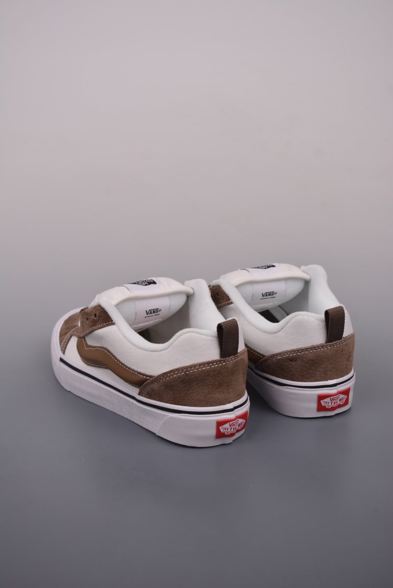 Vans Classics Knu Skool 'White / Brown' view