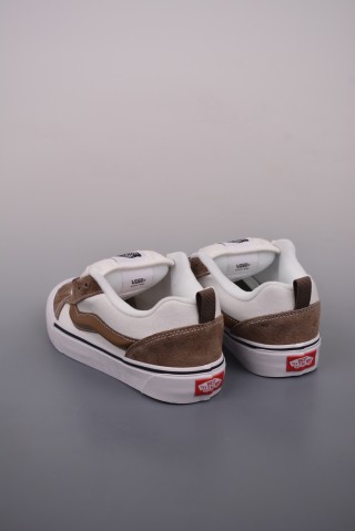 Vans Classics Knu Skool 'White / Brown' view 2