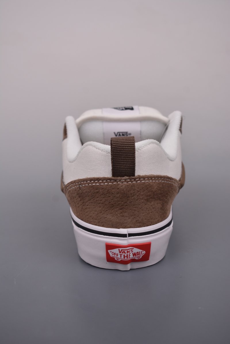 Vans Classics Knu Skool 'White / Brown' view
