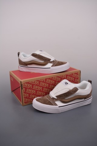 Vans Classics Knu Skool 'White / Brown' view 5