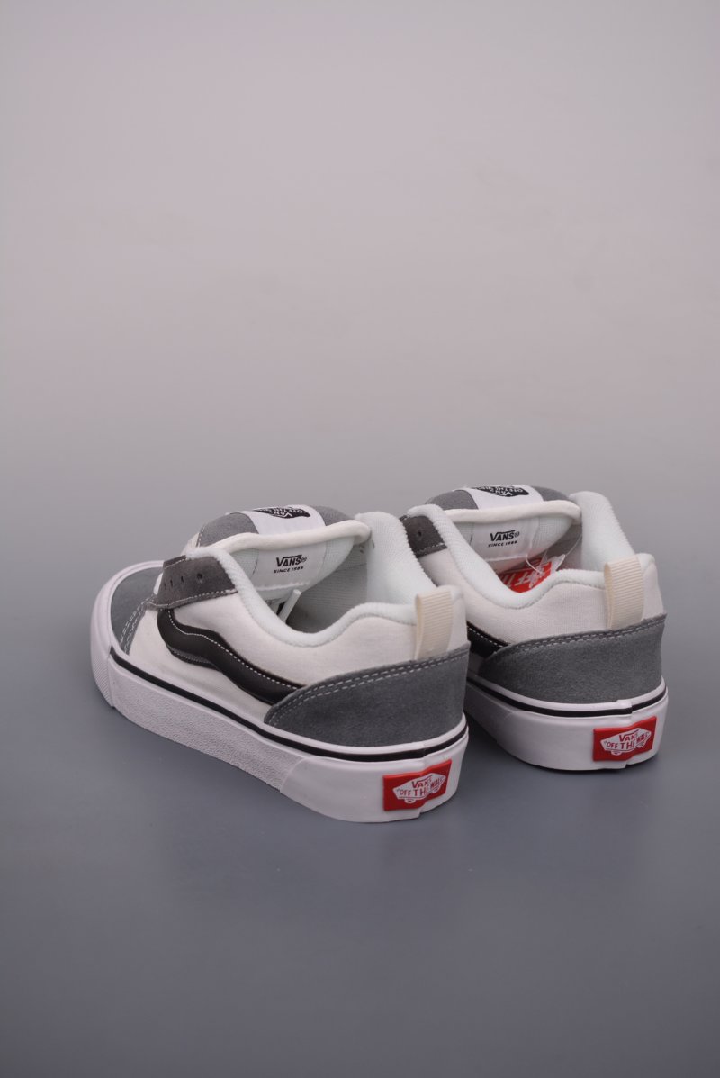 Vans Classics Knu Skool 'White / Grey' view
