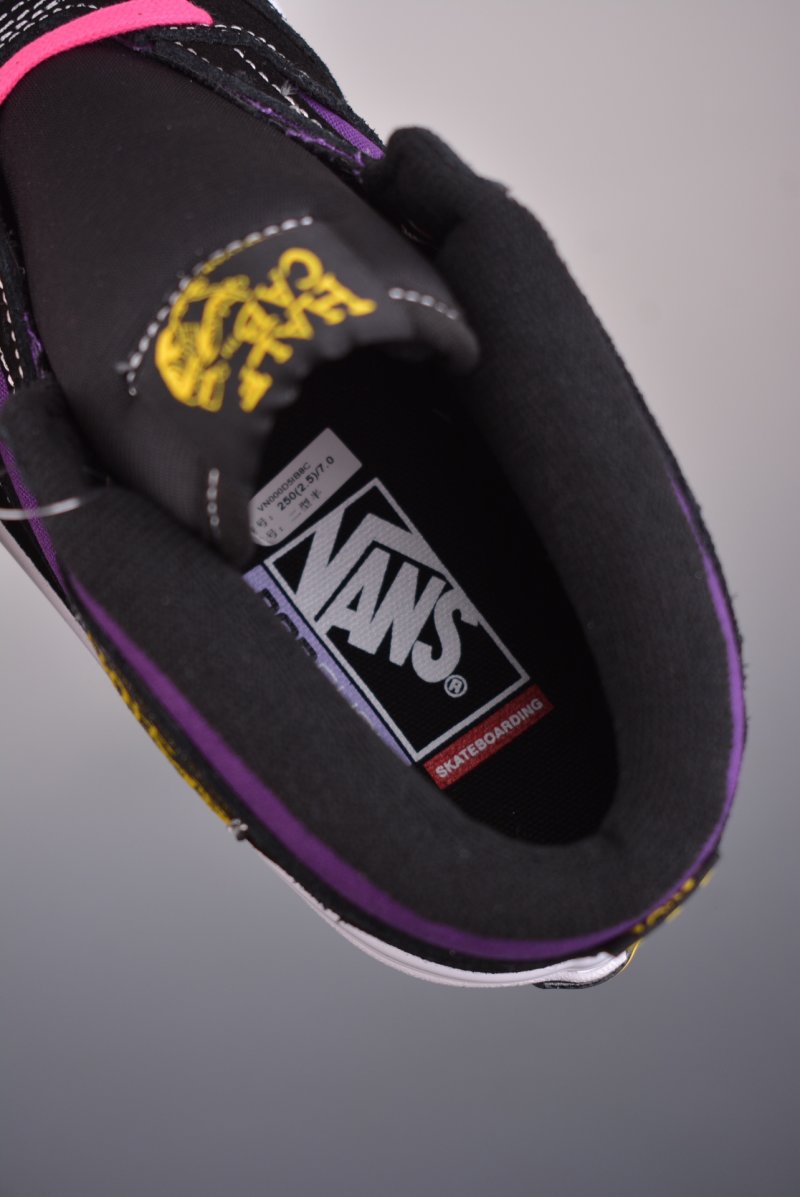 Vans Half Cab Pro Skate 'Black / Purple' view