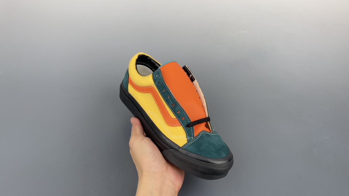 Vans Julian Klincewicz OTW Old Skool 'Mango Yellow' view