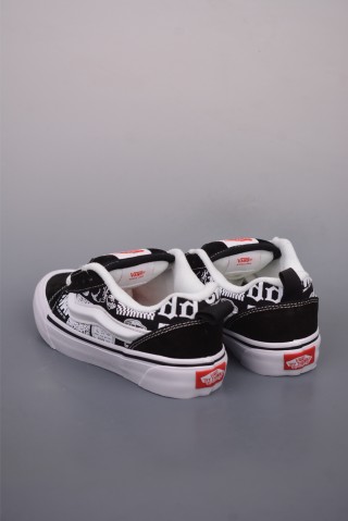 Vans Knu Skool 'Black / White' view 2