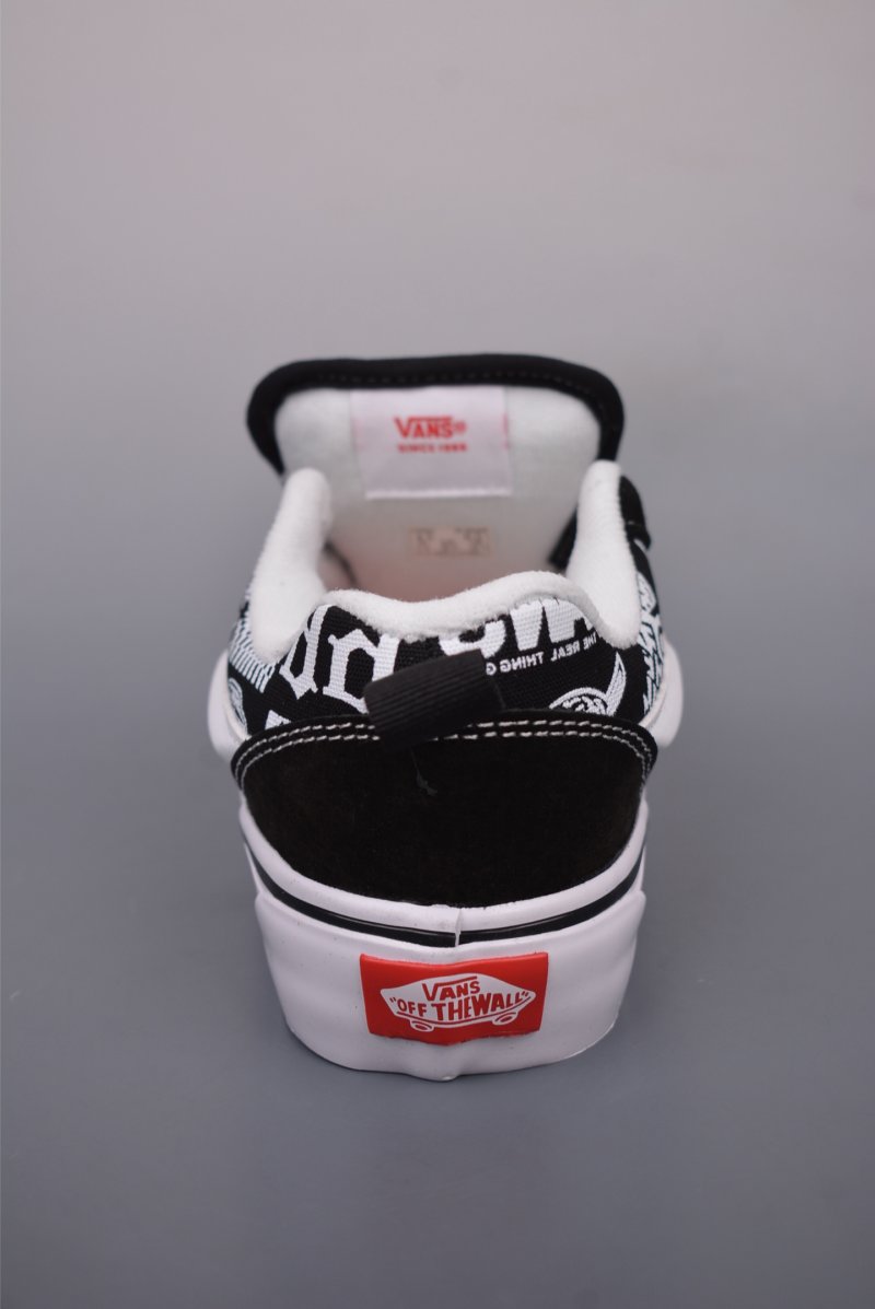 Vans Knu Skool 'Black / White' view