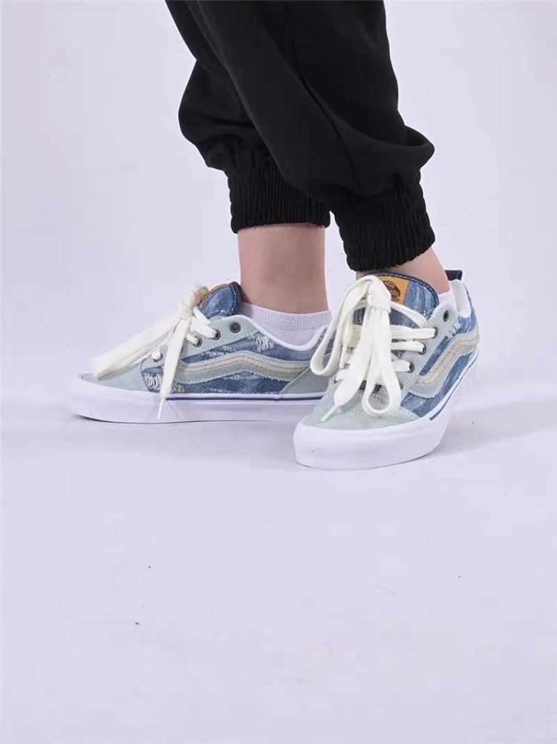 Vans Knu Skool 'White / Blue' view