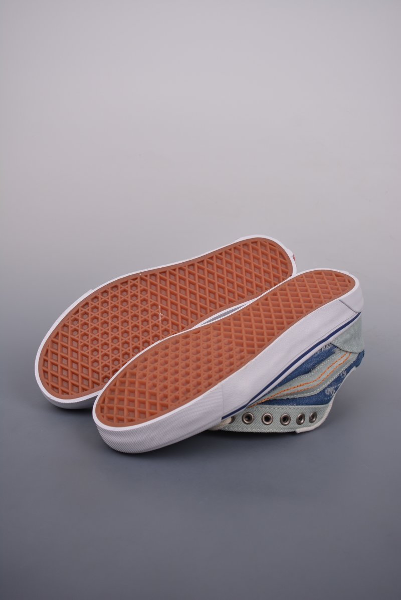 Vans Knu Skool Classics 'White / Blue / Brown' view
