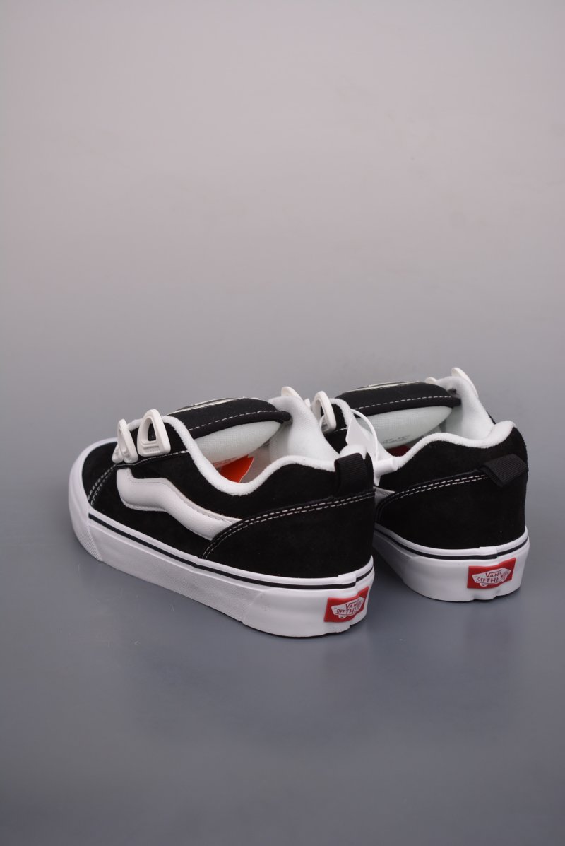 Vans Knu Skool DR 'Black / White' view