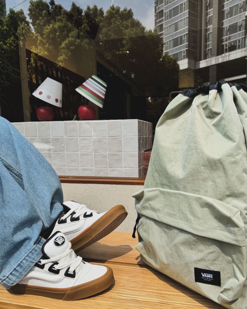 Vans Knu Skool DR 'Cream' view