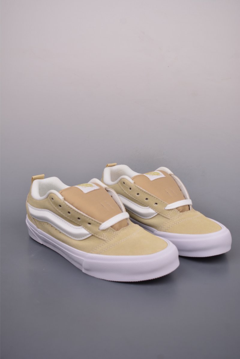 Vans Knu Skool Logo 'Cream / Yellow'