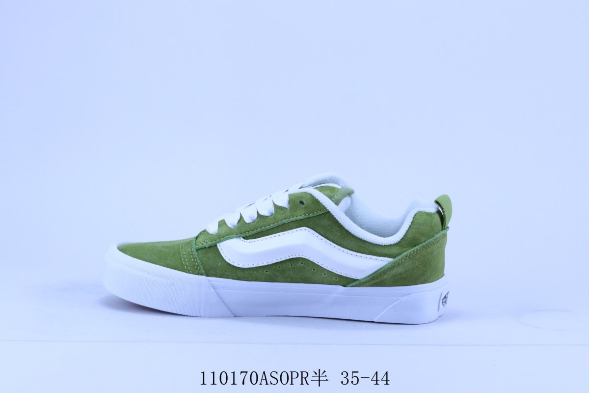 Vans Knu Skool Logo 'Brown / Green' view